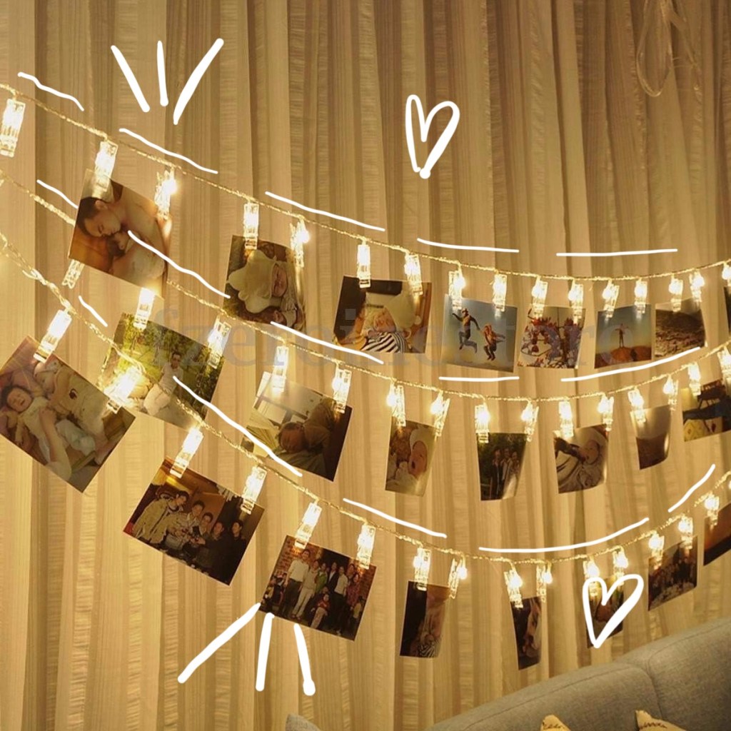 Brilhe e Encante: Varal Luminoso LED Cordão, o Toque Mágico para seus Momentos&nbsp;Especiais!